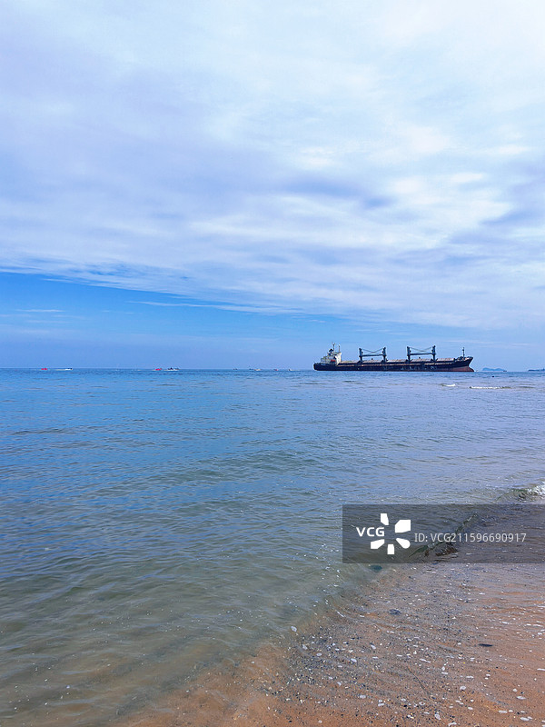 威海布鲁维斯号图片素材