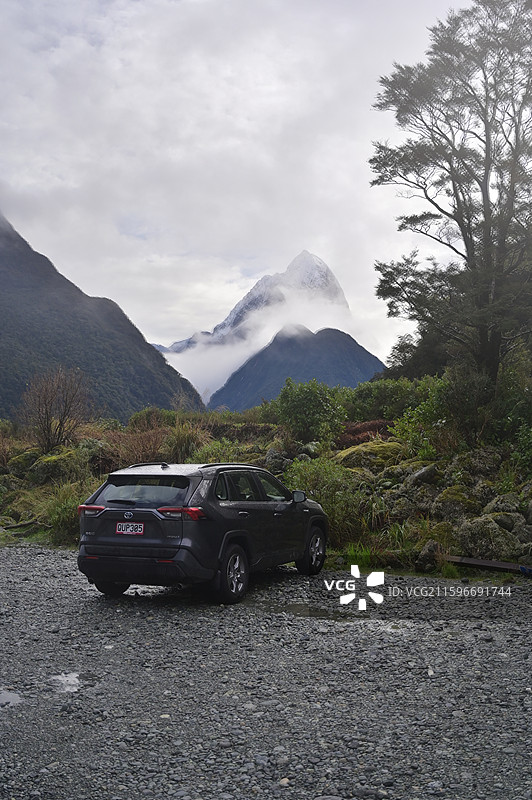 NZ Milford Sound Highway米尔福德峡湾公路图片素材
