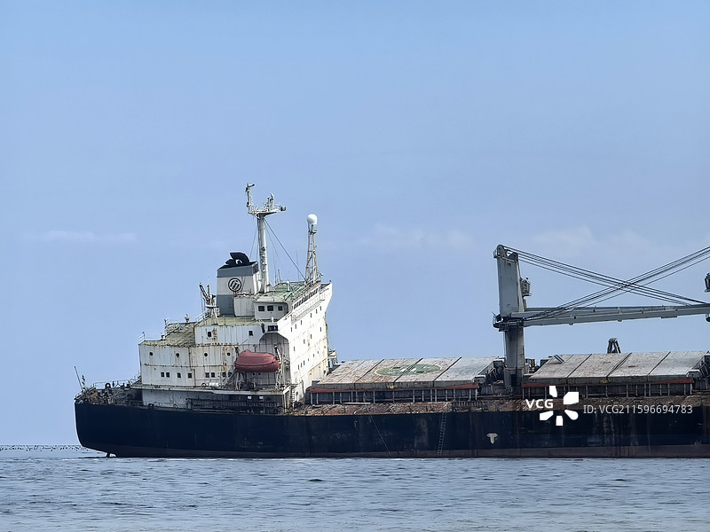 威海布鲁维斯号图片素材