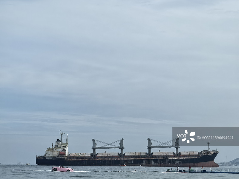 威海布鲁维斯号图片素材