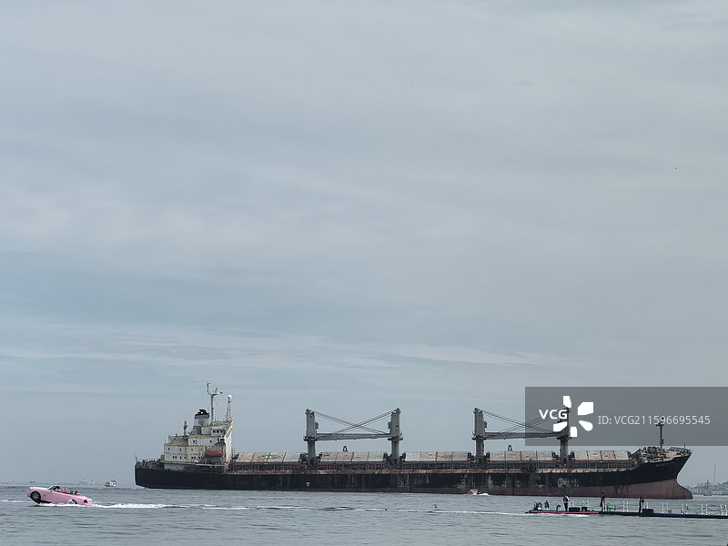 威海布鲁维斯号图片素材