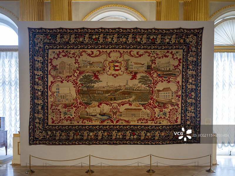 俄罗斯圣彼得堡世界文化遗产核心区域——冬宫图片素材