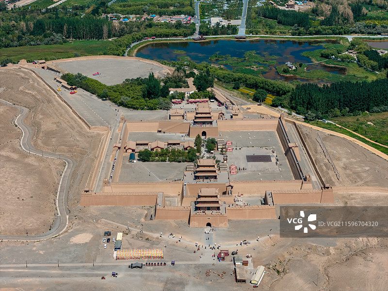 甘肃嘉峪关美景图片素材