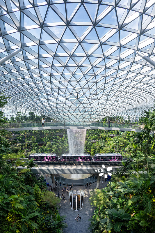 新加坡樟宜机场星耀樟宜图片素材