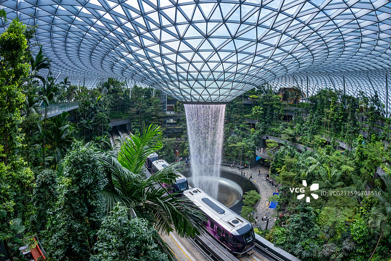 新加坡樟宜机场星耀樟宜图片素材