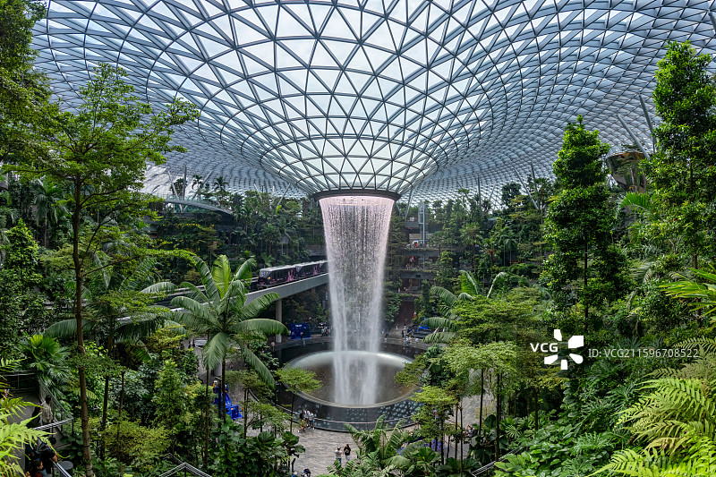 新加坡樟宜机场星耀樟宜图片素材