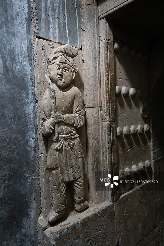 砖雕人物图片素材