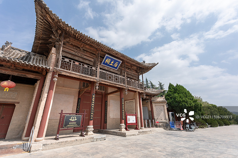 山西省万荣县厚土祠图片素材