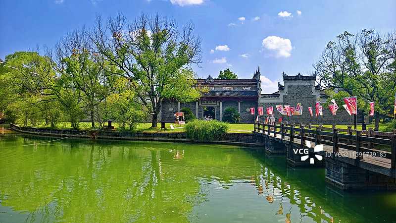 东山书院一隅图片素材