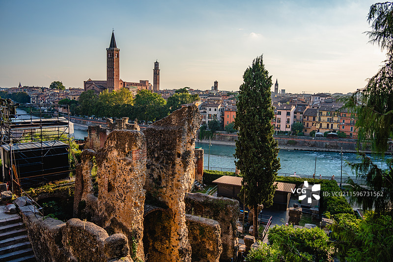 意大利维罗纳2025城市景观图片素材