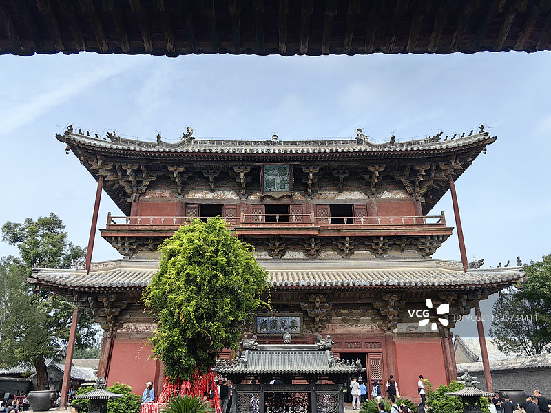 天津蓟州区独乐寺观音阁图片素材
