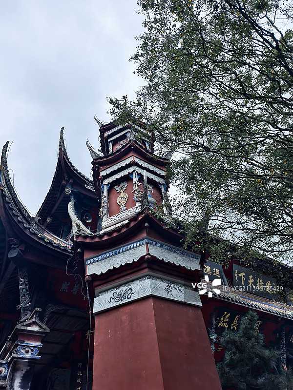 都江堰二王庙图片素材