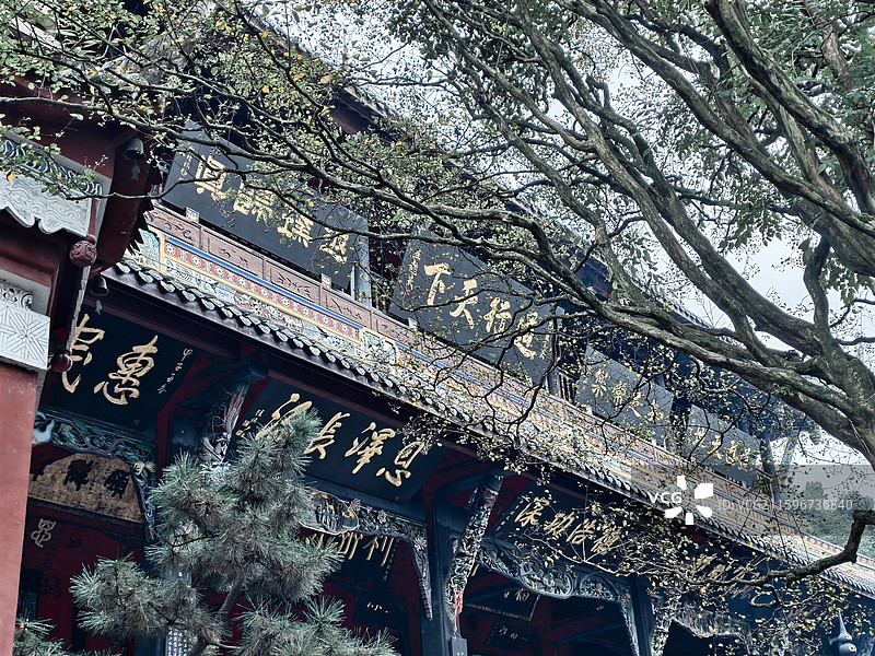 都江堰二王庙图片素材