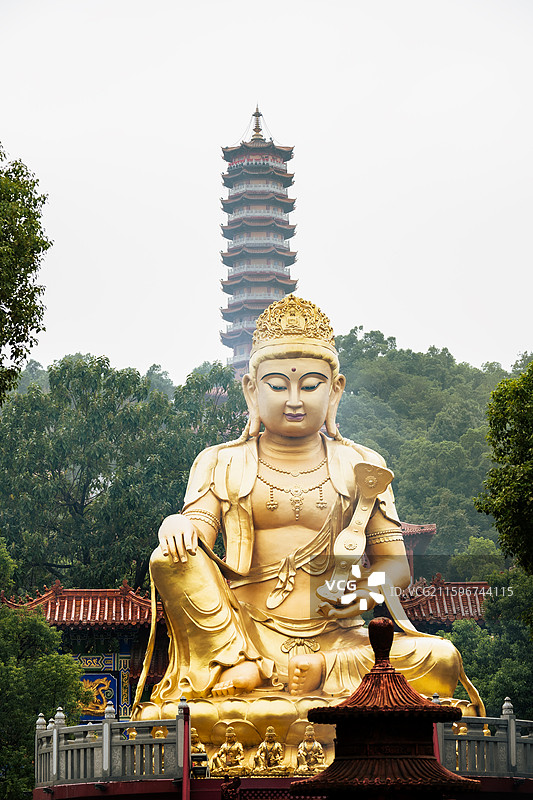 岳阳市圣安寺图片素材