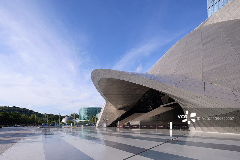 深圳市当代艺术与城市规划馆图片素材