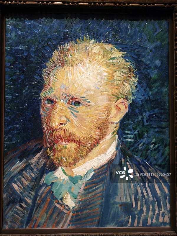 自画像·梵高图片素材