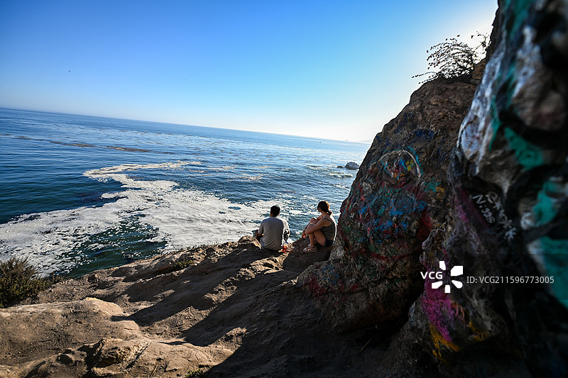 美国加利福尼亚州圣路易斯奥比斯保夏季景色图片素材