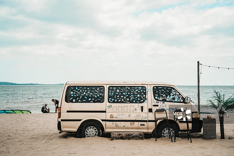 厦门椰风寨海滩图片素材