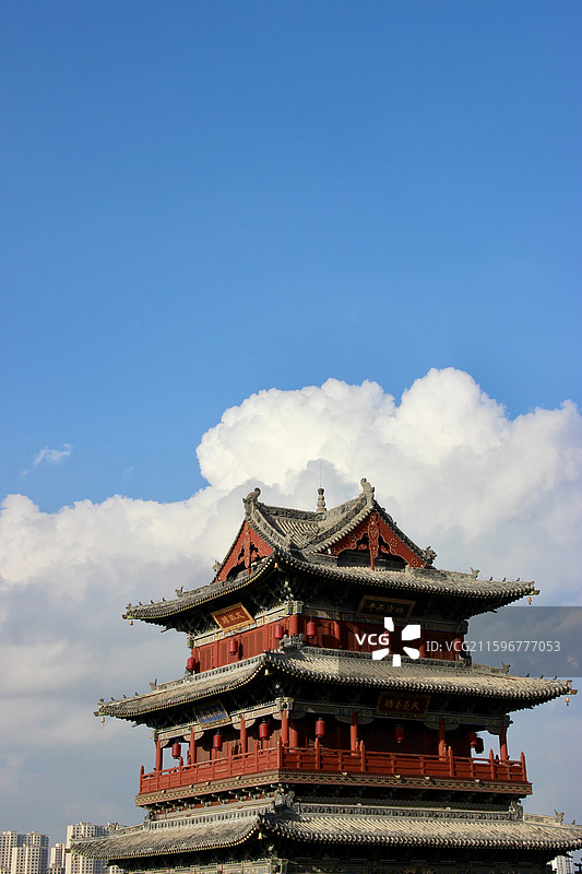 山西大同太平楼风景图片素材