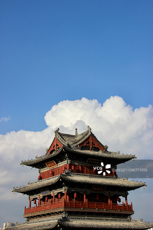 山西大同太平楼风景图片素材