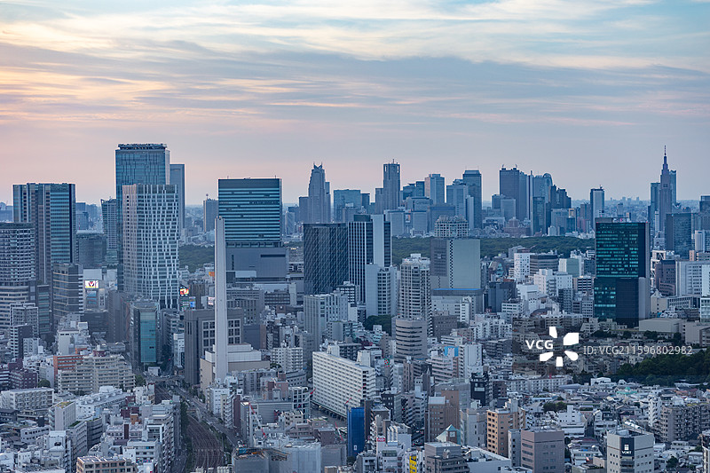 东京CBD风景 日本城市风景图片素材