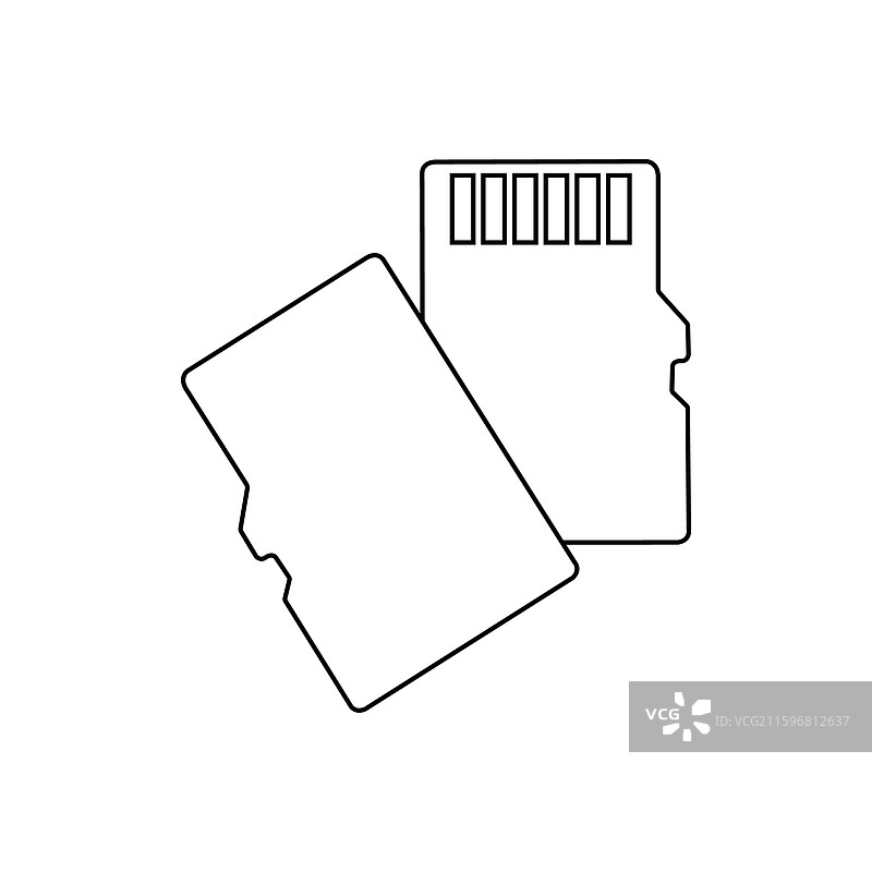 SD 卡设计图片素材