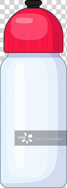 运动和健身活动用的可重复使用水瓶图片素材