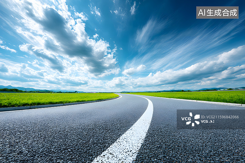 【AI数字艺术】汽车赛道低角度特写图片素材