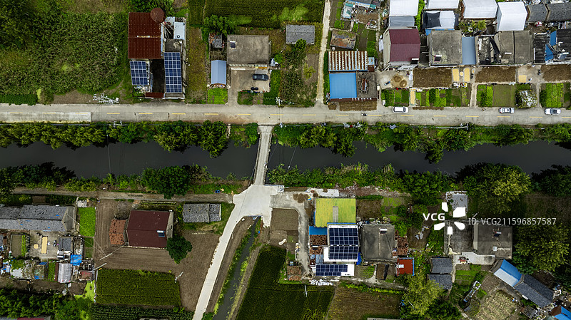 鱼水之乡农家house图片素材