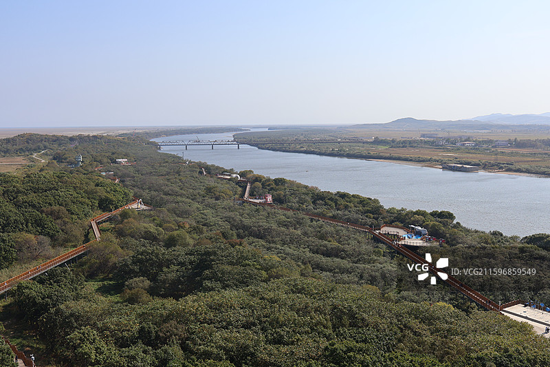 自然风光-吉林珲春-防川景区图片素材