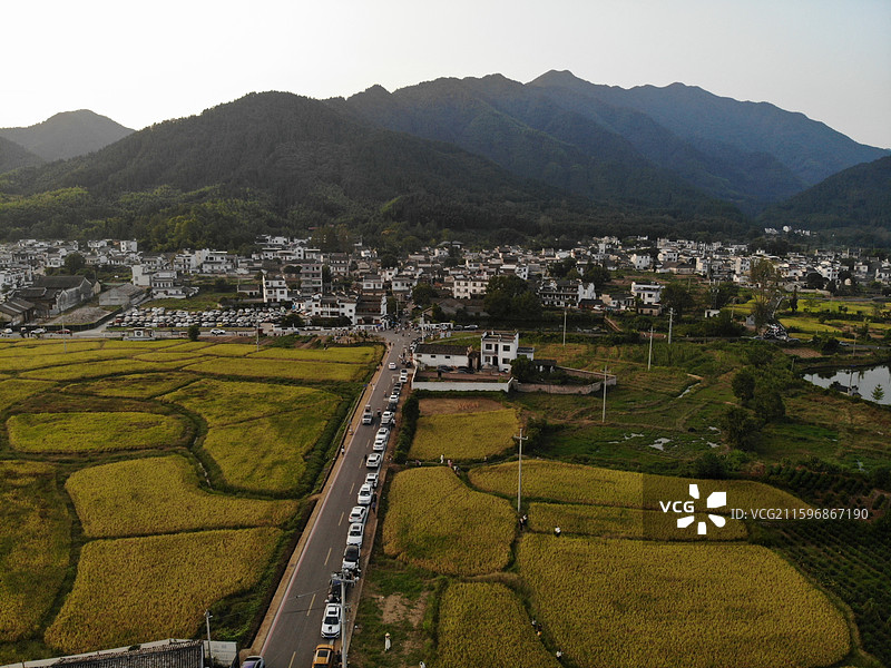 碧山村 安徽黟县2025图片素材