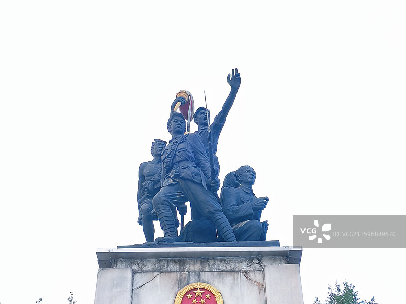太原市革命烈士纪念塔 文瀛公园图片素材