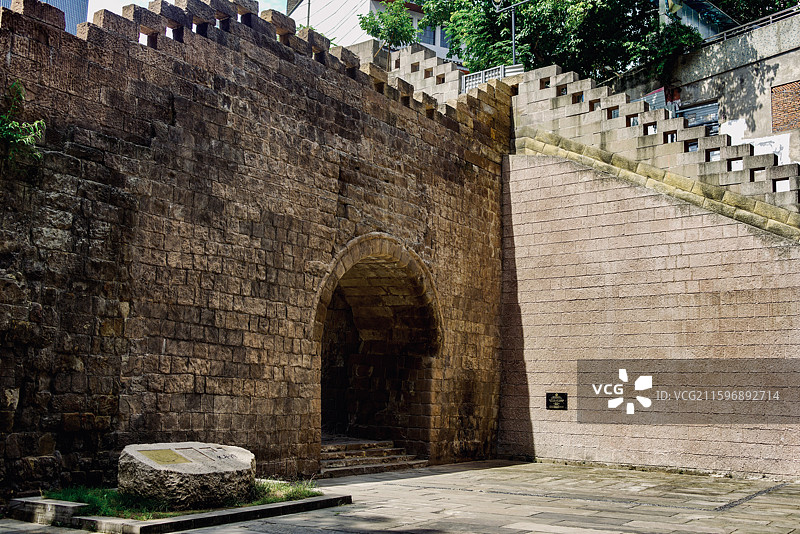 重庆太平门老城墙图片素材
