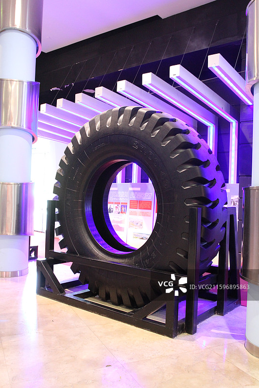 巨型轮胎 黑龙江省大庆市石油馆图片素材