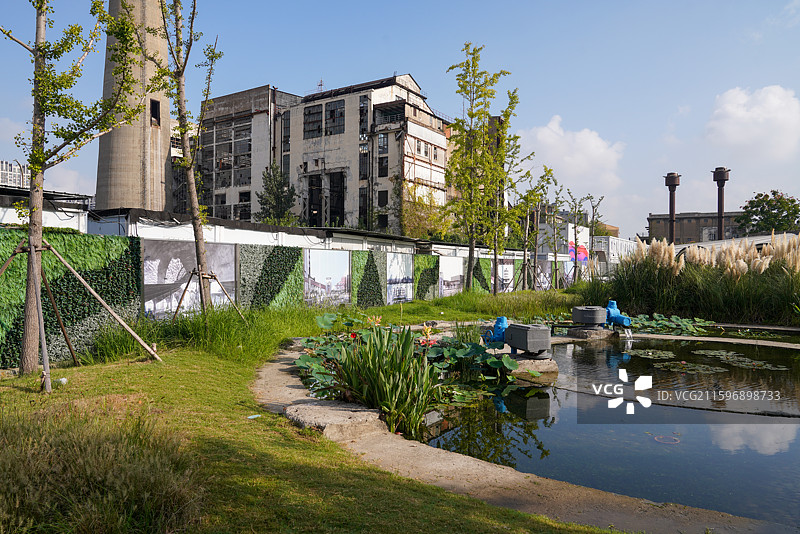 上海 杨树浦电厂遗址公园图片素材
