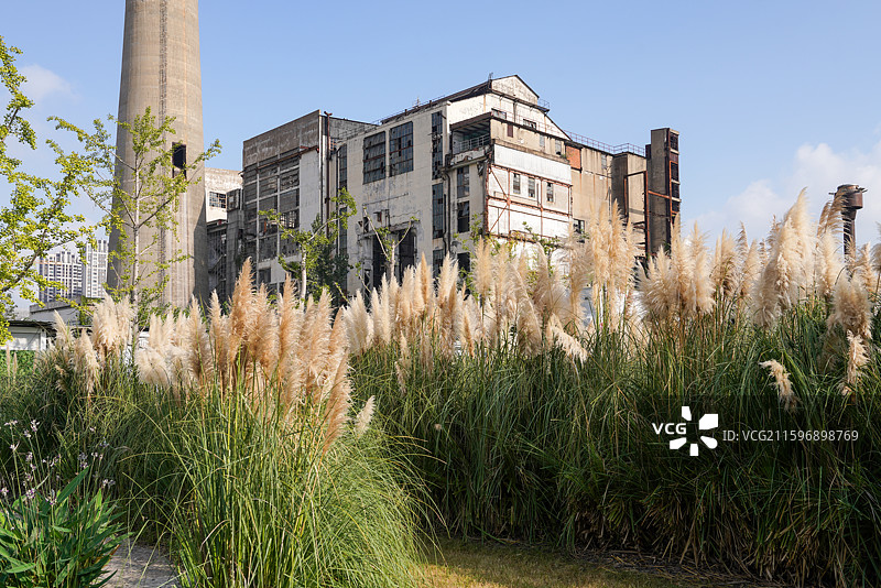上海 杨树浦电厂遗址公园图片素材