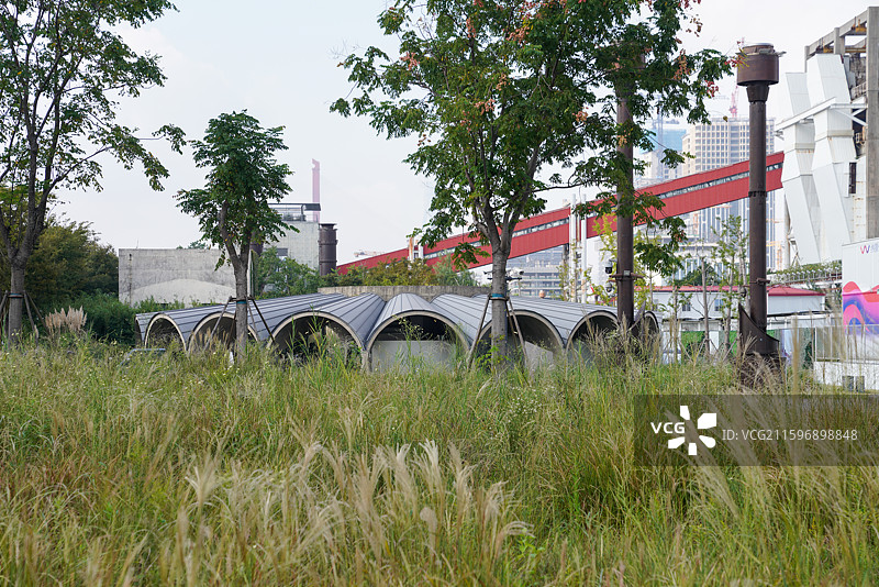 上海 杨树浦电厂遗址公园图片素材