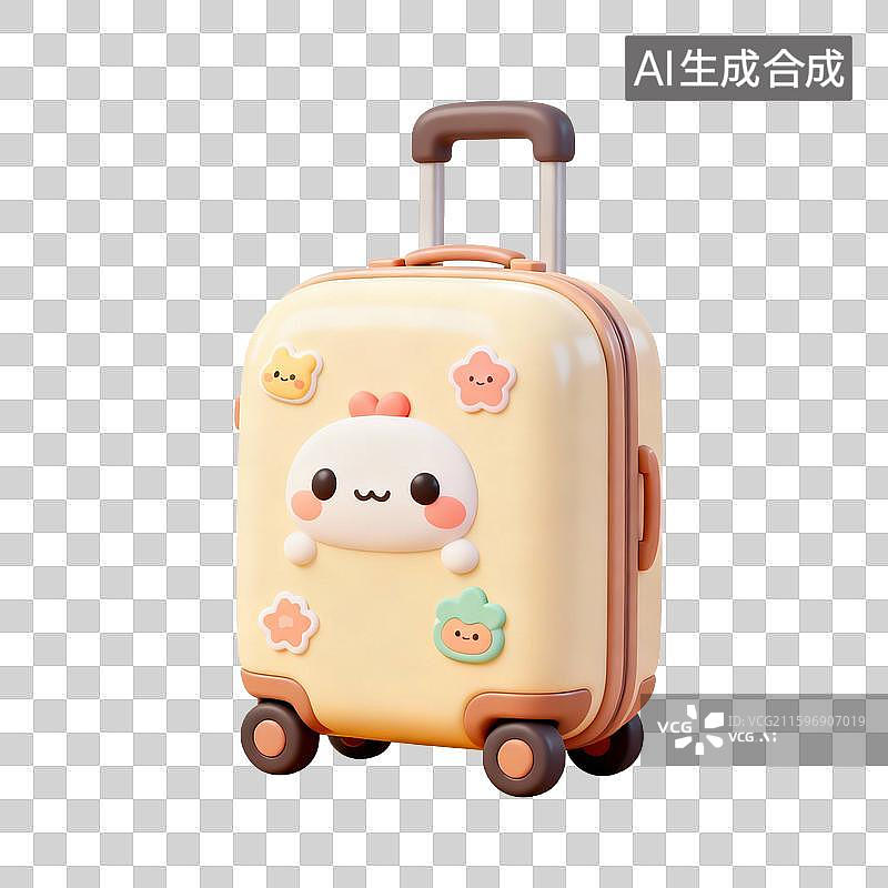 【AI数字艺术】行李箱旅行箱整理箱拉杆箱登机箱图片素材