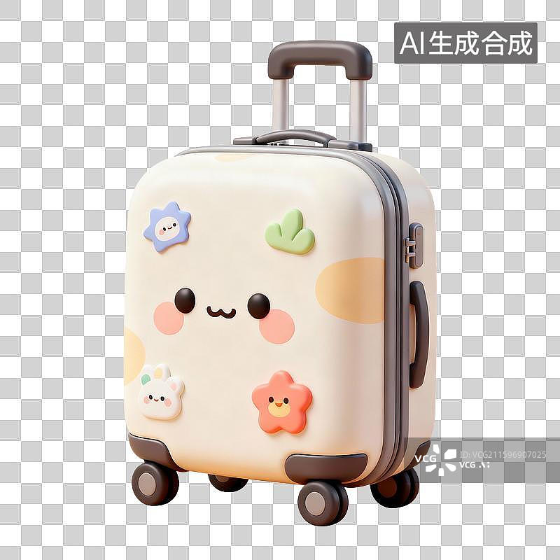 【AI数字艺术】行李箱旅行箱整理箱拉杆箱登机箱图片素材