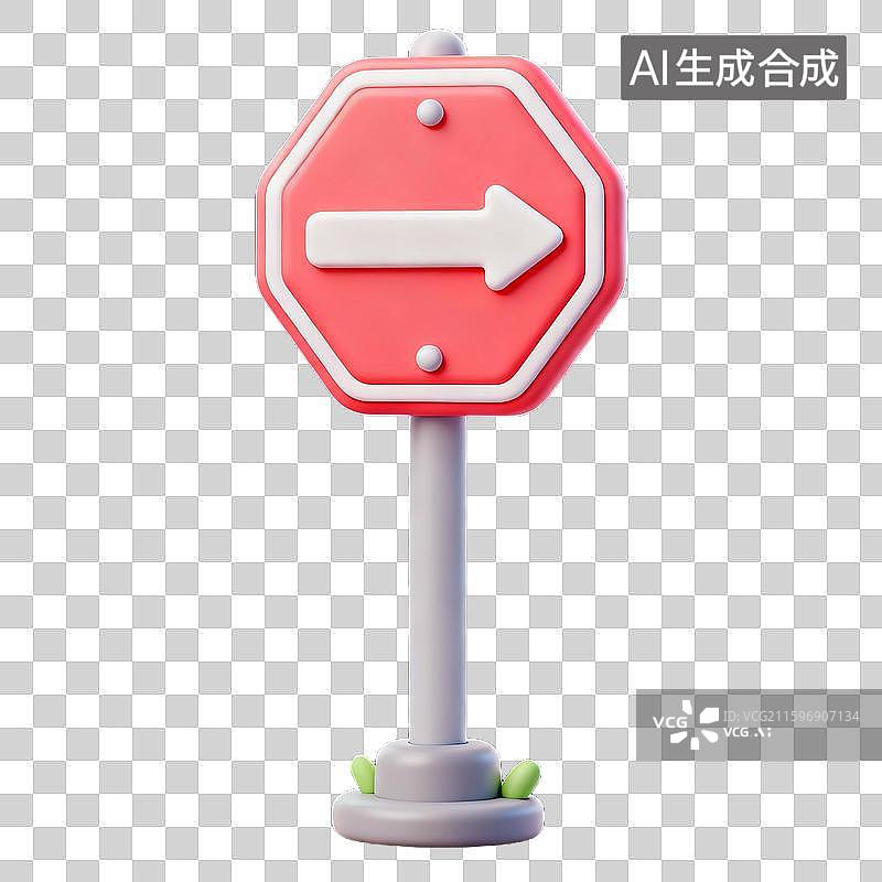 【AI数字艺术】路标路牌地图路口指示牌标语牌图片素材