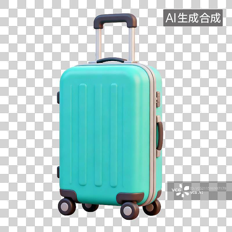 【AI数字艺术】行李箱旅行箱整理箱拉杆箱登机箱图片素材