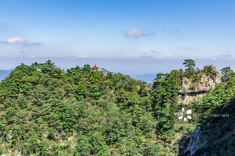 安徽六安万佛山风光图片素材