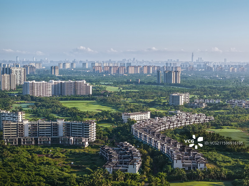 海南省海口市观澜湖国际旅游度假区图片素材