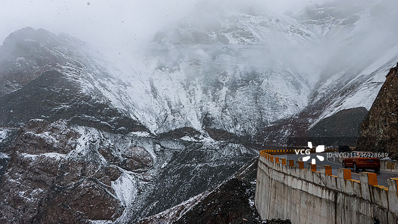 祁连山9号公路自驾风情线图片素材