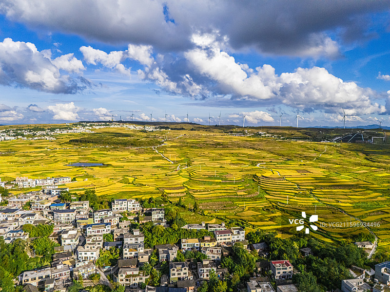 云顶梯田图片素材