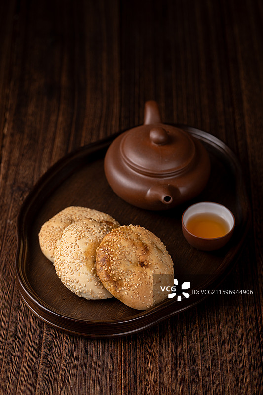 福州小吃永泰葱饼图片素材