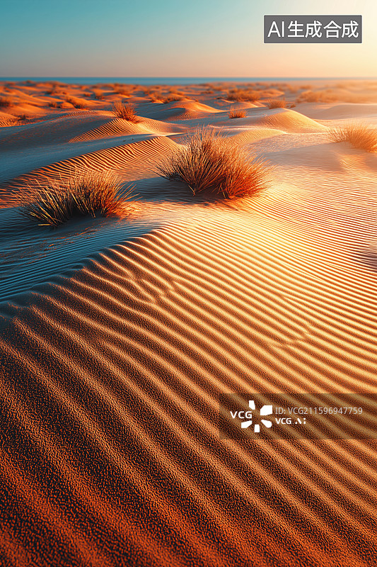 【AI数字艺术】沙漠图片素材