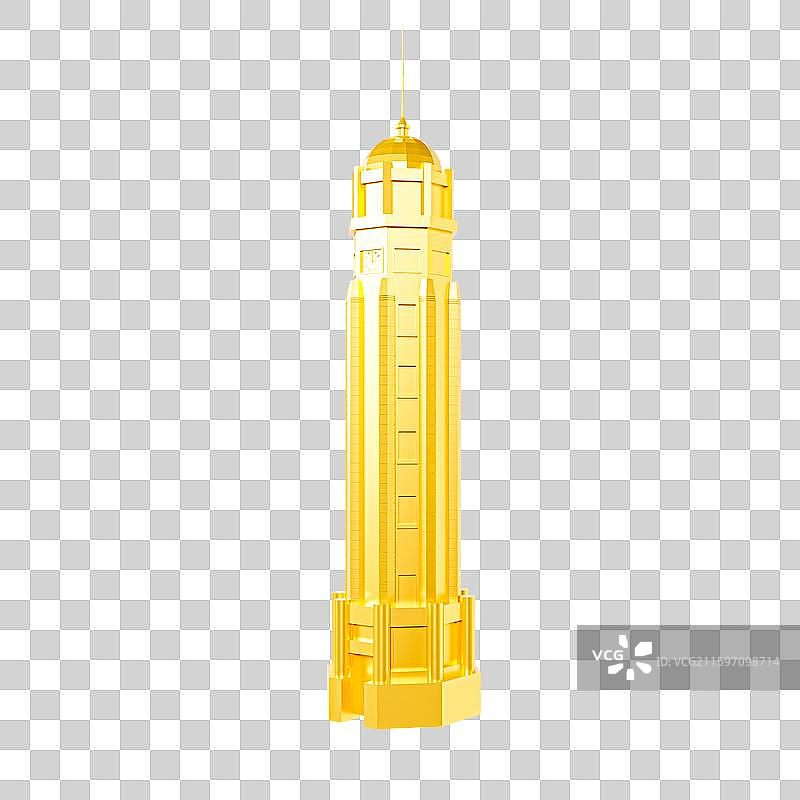 3D立体重庆地标建筑重庆解放碑图片素材