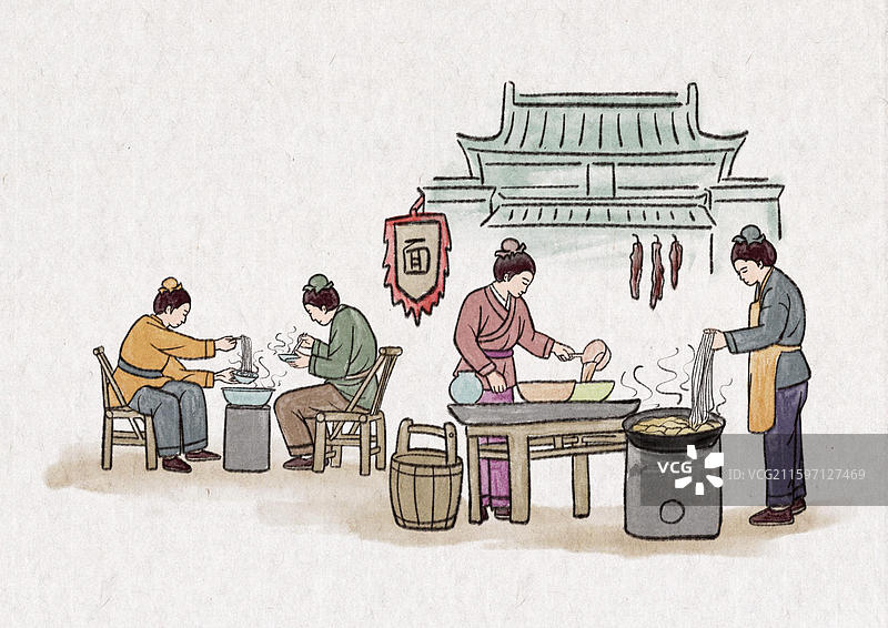 牛肉面图片素材