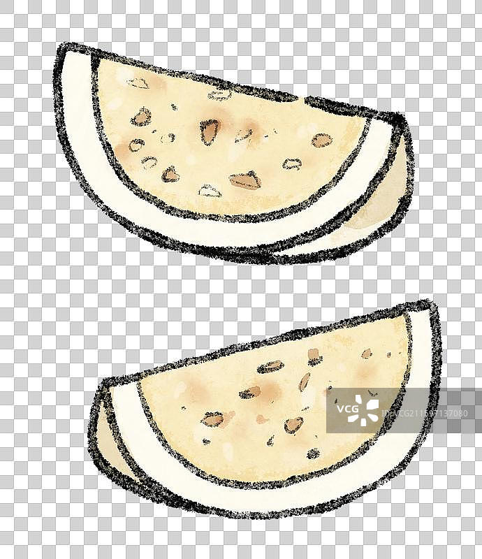 海南美食插画-椰子饭图片素材